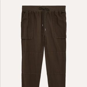 Aritzia Community Dark Olive Ion Pant XS